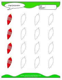 Çizgi Çalışma Sayfaları